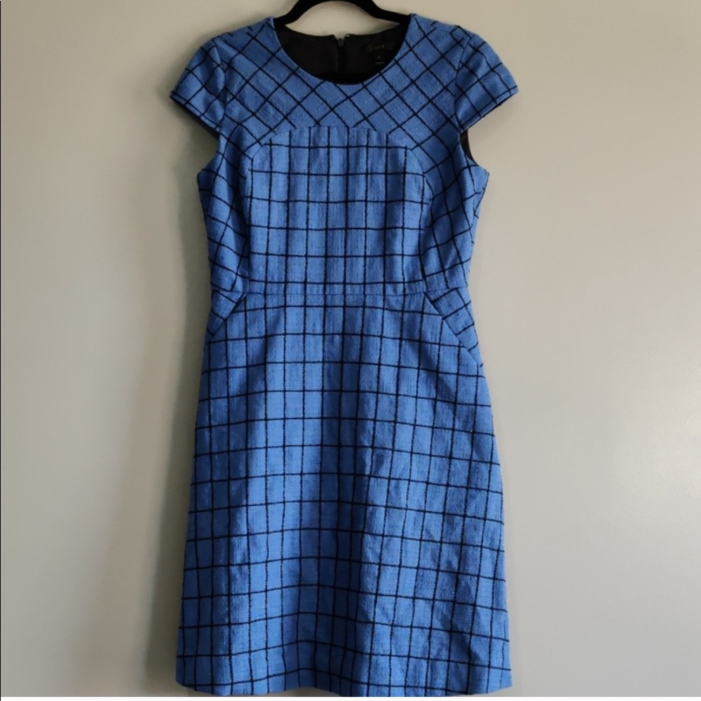 J Crew Cap Sleeve Dress